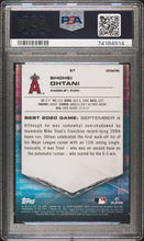 Load image into Gallery viewer, 2021 Bowman&#39;s Best Refractor Shohei Ohtani #67 PSA 10 Gem Mint Angels
