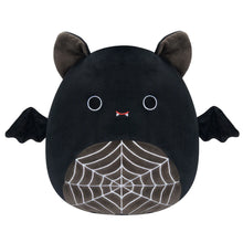 Load image into Gallery viewer, Squishmallow Emily Black Bat With Spiderweb Belly 12&quot; Select Series
