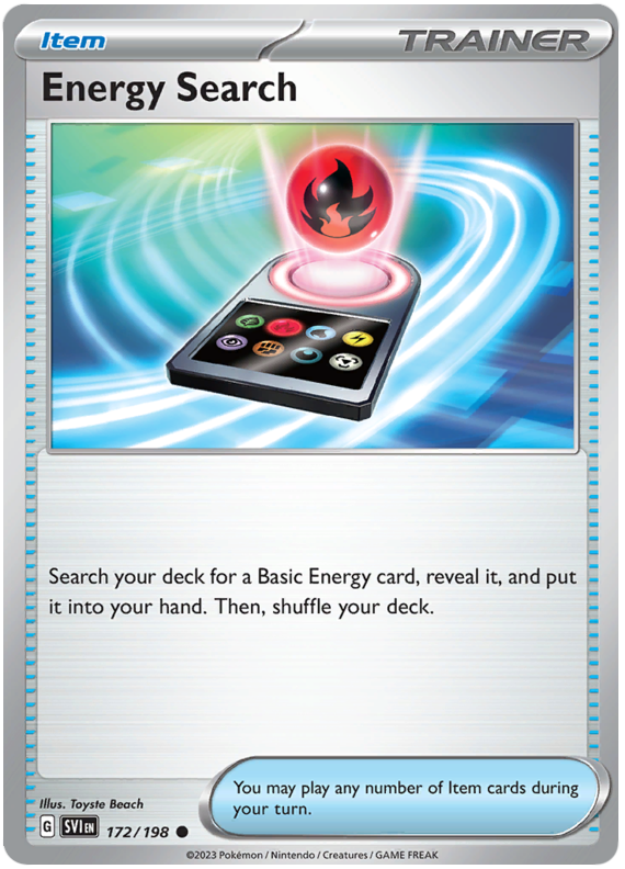 Scarlet and Violet Scarlet & Violet - 172 Energy Search