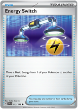 Load image into Gallery viewer, Scarlet and Violet Scarlet &amp; Violet - 173 Energy Switch
