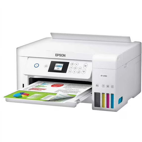 Epson EcoTank ET-2760 Wireless All-in-One Scanner Copier - No Box
