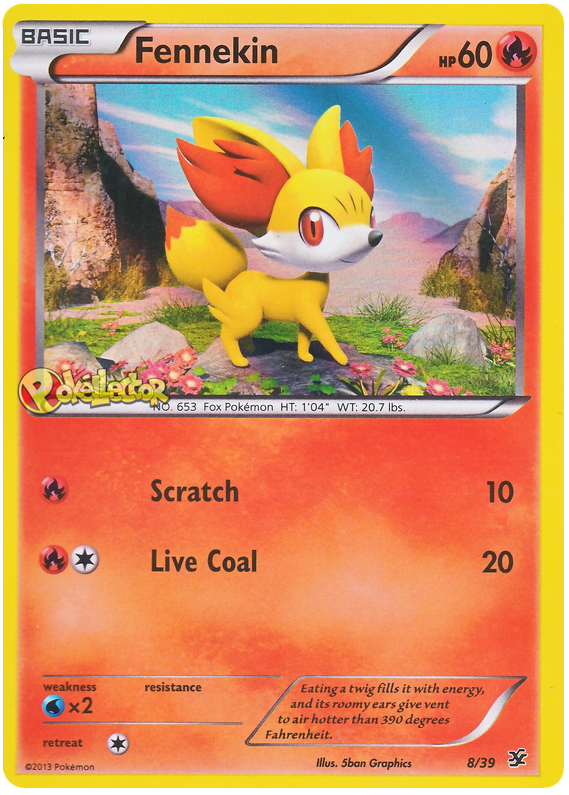 Pokemon XY Kalos Starter Set #08-39 Choose Yours