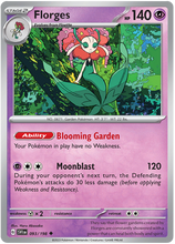 Load image into Gallery viewer, Scarlet and Violet Scarlet &amp; Violet - 093 Florges
