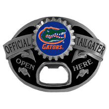 将图片加载到图库查看器，NCAA Team Tailgater Belt Buckle Bottle Opener - Assorted Teams Choose Your
