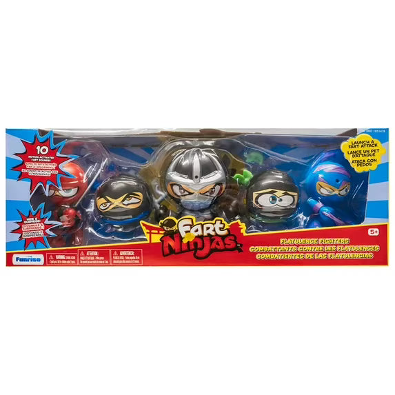 Funrise Fart Ninjas 5 Pack, Farty Pack