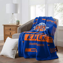 Load image into Gallery viewer, NBA New York Knicks Digitized 60 x 80 Raschel Throw Blanket
