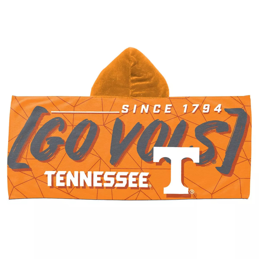 NCAA Tennessee Volunteers Juvy Hooded Towel 22