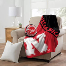Load image into Gallery viewer, NCAA Nebraska Cornhuskers 15&quot; Cloud Pillow
