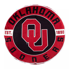 Load image into Gallery viewer, NCAA Oklahoma Sooners 15&quot; Cloud Pillow
