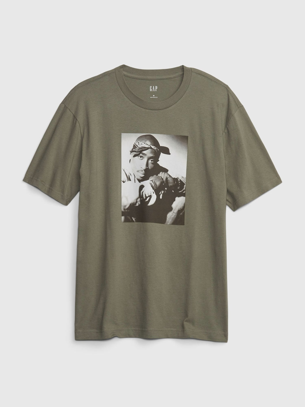 Gap 50th Anniversary of Hip Hop Graphic Tupac Olivier T-Shirt