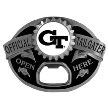 将图片加载到图库查看器，NCAA Team Tailgater Belt Buckle Bottle Opener - Assorted Teams Choose Your
