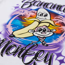 Load image into Gallery viewer, Bananas Monkey HOOD CLASSIC TEE Sizes Large
