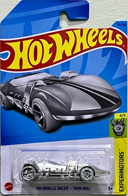 Hot Wheels HW Braille Racer Twin Mill Experimotors 4/5, 85/250 Silver