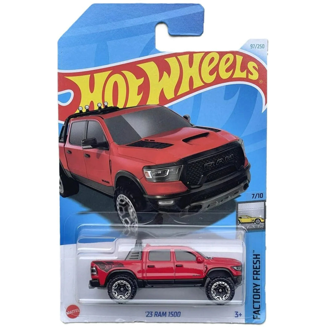 2024 Hot Wheels '23 Ram 1500 Factory Fresh New For 2024 7/10 , 97/250 RED