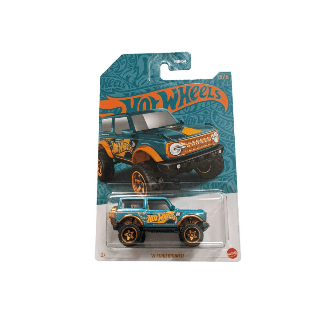 Hot Wheels 56th Anniversary Pearl and Chrome 2024 ‘21 Ford Bronco 3/6