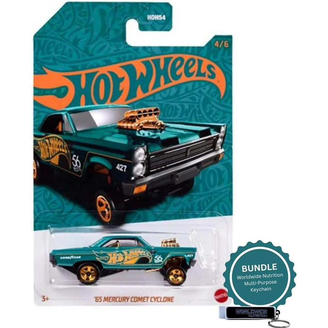 2024 Hot Wheels 56th Pearl and Chrome '65 Mercury Comet Cyclone 4/6