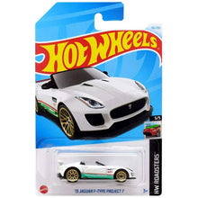 Load image into Gallery viewer, 2024 Hot Wheels &#39;15 Jaguar F-Type Project 7 HW Roadsters 5/5, 116/250 (White)
