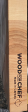 将图片加载到图库查看器，Wood For Chef Maple Wood Butcher Block Pro 19X15X1.5 -New with Damage
