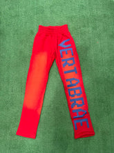 将图片加载到图库查看器，Vertabrae C-2 Sweat Pants Washed (Red &amp; Blue)
