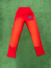 将图片加载到图库查看器，Vertabrae C-2 Sweat Pants Washed (Red &amp; Blue)
