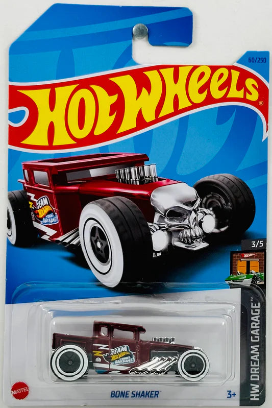 Hot Wheels Bone Shaker HW Dream Garage 3/5 60/250 - Assorted