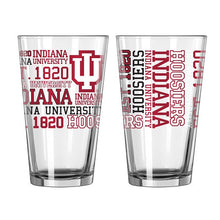 将图片加载到图库查看器，NCAA Teams 16 oz Pint Glass - Assorted Team &amp; Style Choose your
