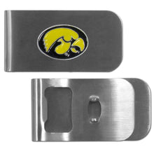 将图片加载到图库查看器，NCAA Team Money Clip Bottle Opener - Assorted Teams Choose Your
