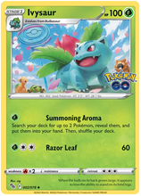 Load image into Gallery viewer, Pokemon Sword and Shield Pokemon Go #1-70 Choose Yours
