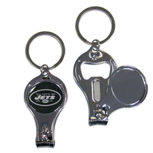 Load image into Gallery viewer, NFL Team Keychain Bottle Opener   Choose  Your
