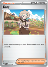 Load image into Gallery viewer, Scarlet and Violet Scarlet &amp; Violet - 177 Katy
