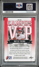Load image into Gallery viewer, 2022 Leaf Pro Set Bryce Young Campus VIP Blue Mojo Parallel #VIP-BY1 Alabama PSA 9 Mint
