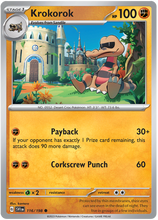Load image into Gallery viewer, Scarlet and Violet Scarlet &amp; Violet - 116 Krokorok
