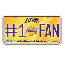 Load image into Gallery viewer, NBA Team License Plate Assorted Team &amp; Style Choose Your
