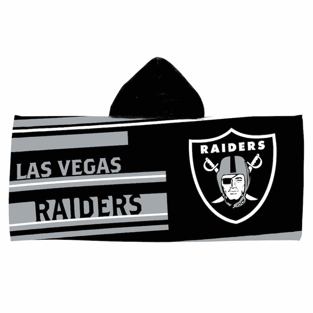 Las Vegas Raiders Juvy Hooded Towel 22