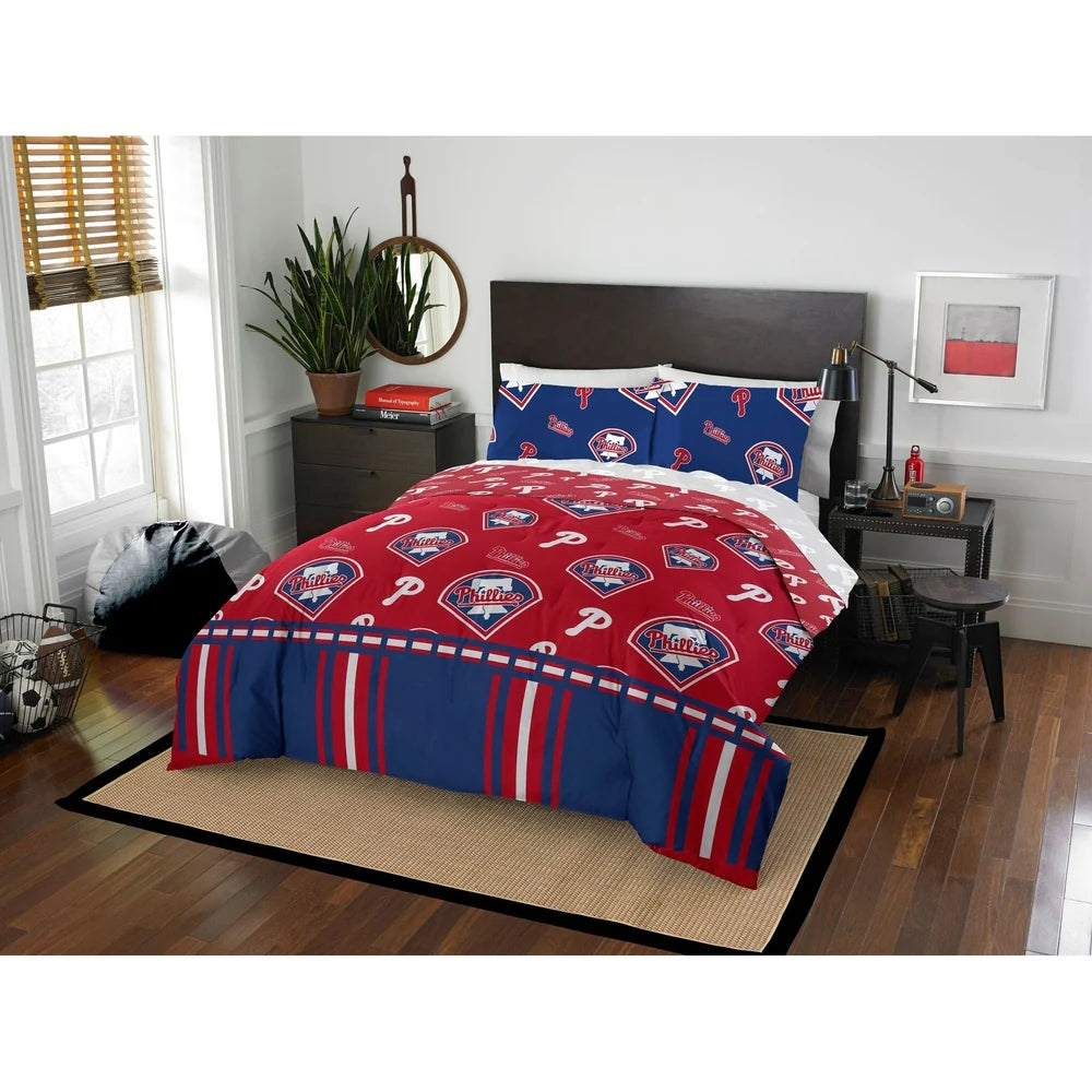 Philadelphia Phillies Full Bed in Bag Comforter Set