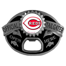 تحميل الصورة إلى عارض المعرض، MLB Team Tailgater Belt Buckle Bottle Opener - Assorted Teams Choose Your
