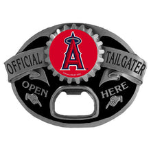 تحميل الصورة إلى عارض المعرض، MLB Team Tailgater Belt Buckle Bottle Opener - Assorted Teams Choose Your

