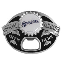 تحميل الصورة إلى عارض المعرض، MLB Team Tailgater Belt Buckle Bottle Opener - Assorted Teams Choose Your
