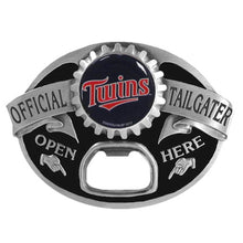 تحميل الصورة إلى عارض المعرض، MLB Team Tailgater Belt Buckle Bottle Opener - Assorted Teams Choose Your
