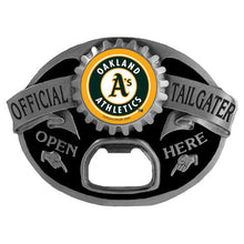 تحميل الصورة إلى عارض المعرض، MLB Team Tailgater Belt Buckle Bottle Opener - Assorted Teams Choose Your
