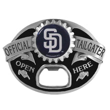 تحميل الصورة إلى عارض المعرض، MLB Team Tailgater Belt Buckle Bottle Opener - Assorted Teams Choose Your
