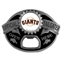 تحميل الصورة إلى عارض المعرض، MLB Team Tailgater Belt Buckle Bottle Opener - Assorted Teams Choose Your
