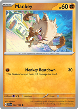 Load image into Gallery viewer, Scarlet and Violet Scarlet &amp; Violet - 107 Mankey
