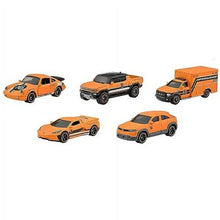 Load image into Gallery viewer, 2023 Matchbox Moving Parts 70 Years Anniversary Special Edition Complete 5 Cars Set
