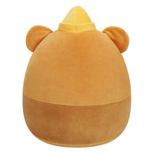 Load image into Gallery viewer, Squishmallows Mei Lien Honey Jar Brown Bear With Yellow Flower 12&quot; Stuffed Plush
