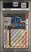 Load image into Gallery viewer, 2022 Topps Bowman Heritage #110 Kevin Alcantara Gold Refractor /50 Chicago Cubs PSA 9
