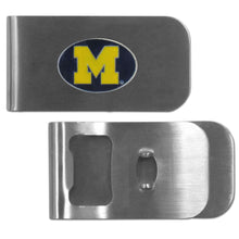 将图片加载到图库查看器，NCAA Team Money Clip Bottle Opener - Assorted Teams Choose Your

