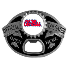 将图片加载到图库查看器，NCAA Team Tailgater Belt Buckle Bottle Opener - Assorted Teams Choose Your
