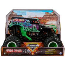 Load image into Gallery viewer, Monster Jam, Grave Digger 1:24 Scale Die-Cast Monster Truck
