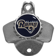 将图片加载到图库查看器，NFL Team Wall Bottle Opener - Assorted Teams Choose Your
